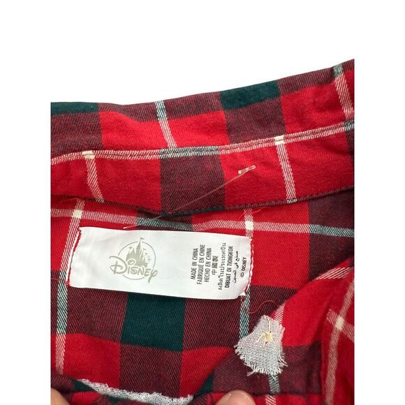 Disney Store Adult Mickey Mouse Walt's Holiday Lodge Shirt Size Large - Picture 6 of 8